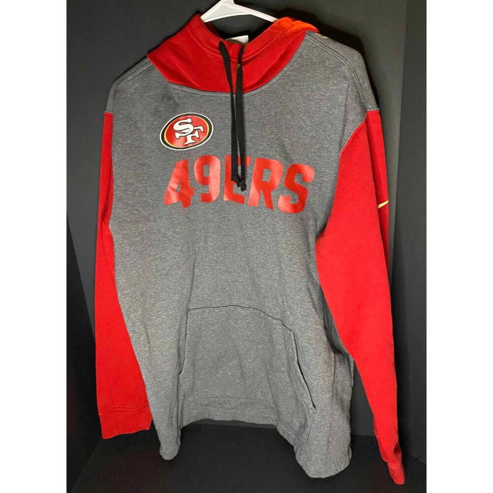 Nike x NFL San Francisco 49ers Surrey Legacy Pullover Hoodie Mens M - Picture 2 of 6